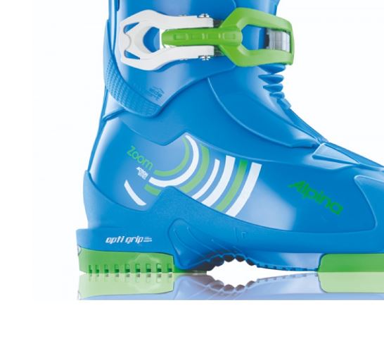 Ботинки горнолыжные Alpina 13-14 Zoom Action Kid's Blue/Green, цвет голубой, размер 15,0 см - фото 2