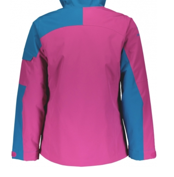 Куртка горнолыжная Scott Jacket G's Vertic Mykonos Blue/Festival Purple, цвет розовый-голубой, размер M 267527 - фото 5