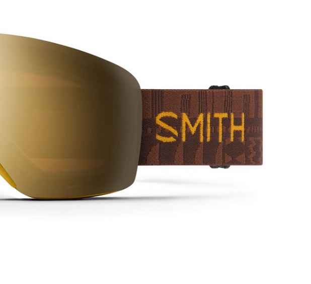 Маска Smith 20-21 Skyline Amber Textile ChromaPop Sun Black Gold Mirror, цвет коричневый M006812Q699MN - фото 3
